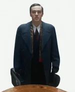 Tom Milligan Outrageous S01 Black Wool Coat