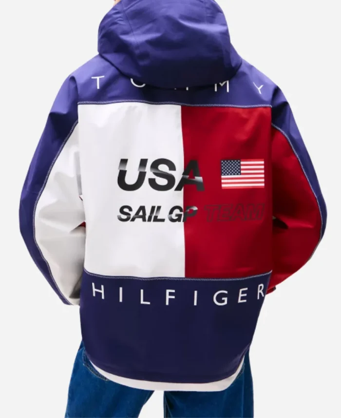 Tommy Hilfiger x US SailGP Team Tech Hooded Jacket For Sale