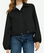 Tv Series Searching for Spain Season 01 Eva Longoria Black Cotton Jacket