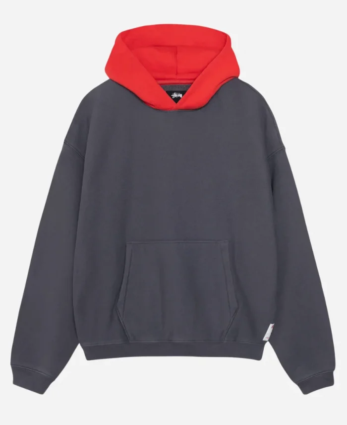 Two Tone Stussy Pullover Hoodie