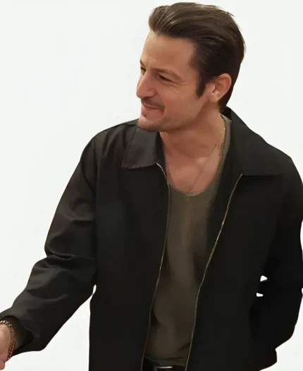 Tyler Hynes Shifting Gears 2024 Luke Black Cotton Jacket