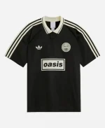 Unisex Oasis x Adidas Tour Jacquard Black Jersey