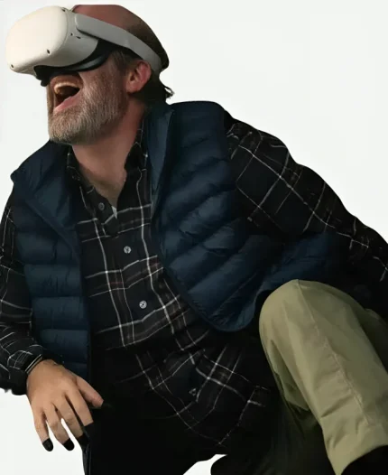 Various Characters TV Series Bad Thoughts Season 01 Tom Segura Blue Puffer Vest