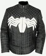 Venom Spiderman Leather Cosplay Costume Jacket
