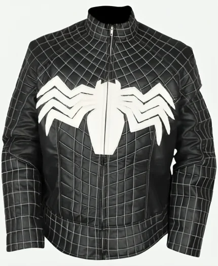 Venom Spiderman Leather Cosplay Costume Jacket