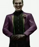 Video Game Mortal Kombat 11 Joker Purple Tailcoat for Halloween