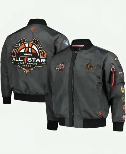 WNBA All-Star Game Applique Flight Unisex FISLL Jacket