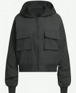 WWE Raw 2025 Rebecca Quin Black Track Jacket