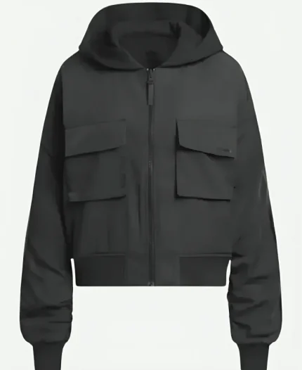 WWE Raw 2025 Rebecca Quin Black Track Jacket