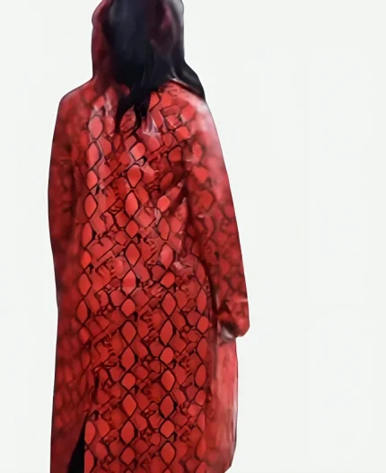 WWE Smackdown Bayley Red Leather Coat