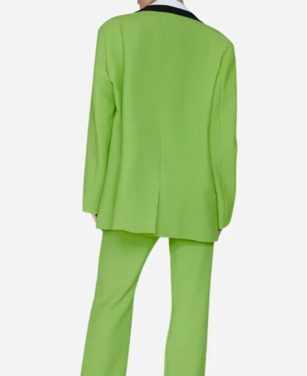 WWE Smackdown Megan Morant Green Color Block Suit