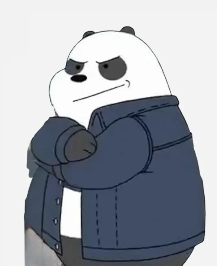 We Bare Bears Blue Jean Jacket For Unisex