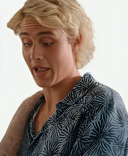 We Were Liars Joseph Zada Blue Print Shirt