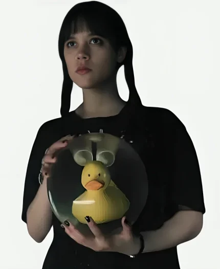 Wednesday 2 Jenna Ortega Black Shirt