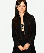 Wednesday Jenna Ortega Black Jacket