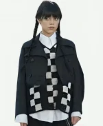 Wednesday Jenna Ortega Cropped Jacket