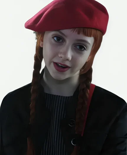 Wednesday S02 Agnes DeMille Black Cropped Jacket