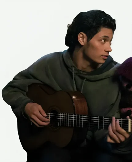 Wednesday S02 Bruno Grey Hoodie