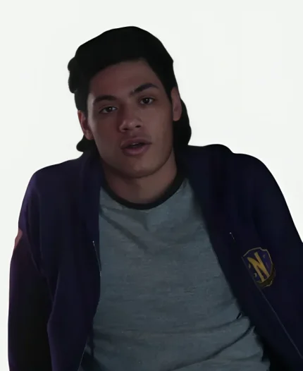 Wednesday S02 Bruno Purple Hoodie