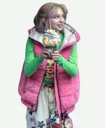 Wednesday S02 Enid Sinclair Bright Pink Vest