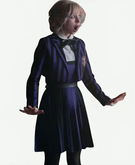 Wednesday S02 Enid Sinclair Cropped Blazer