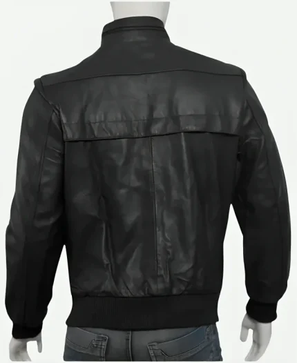 William Zabka The Karate Kid Johnny Lawrence Cobra Kai Red Leather Jacket