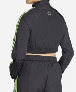 Women’s Adidas Adicolor Teamgeist Cropped Black Track Jacket 