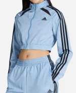 Women’s Adidas Adicolor Teamgeist Cropped Track Jacket 