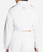 Women’s Adidas Adicolor Teamgeist Cropped White Track Jacket 