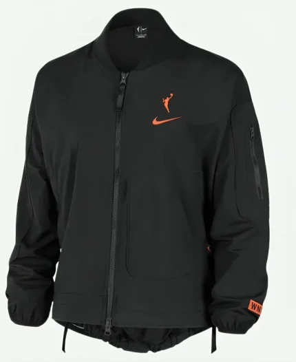 Women's WNBA Nike Black Logo Full-Zip Jacket For Sale