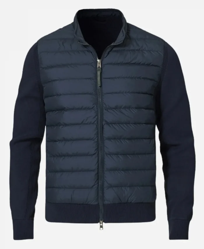 Woolrich Cardigan Blue Jacket