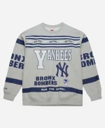 Yankees All Over Print Vintage Crewneck Sweatshirt