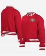 Youth New Era San Francisco 49ers Chenille Applique Jacket