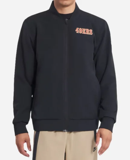 49ers Nike 2025 Rivalries Sideline Bomber Jacket