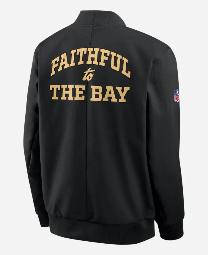 49ers Nike 2025 Rivalries Sideline Bomber Jacket For Sale