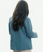 A 90’s Christmas 2024 Eva Bourne Blue Jacket