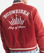 Abercrombie Budweiser Varsity Bomber Jacket
