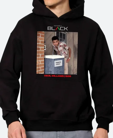 Actively BLACK Cecil Williams Hoodie