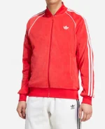 Adicolor Adidas Velour Track Jacket
