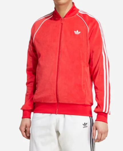 Adicolor Adidas Velour Track Jacket