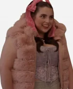 Althea Only Murders In The Building Pink Fur Vest