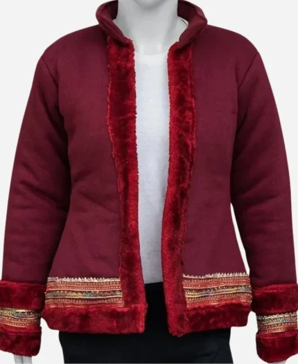 Anna Kendrick Noelle Red Jacket