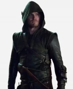 Arrow Stephen Amell Hooded Jacket with Quiver