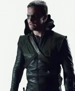 Arrow Oliver Queen Green Hooded Jacket