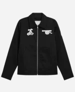 Arsenal N7 Black Pre-Historic Jacket For Sale