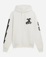 Arsenal N7 Pre-Historic White Pullover Hoodie For Sale 