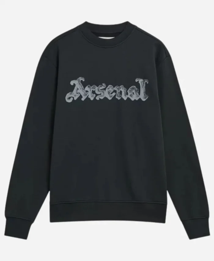 Arsenal N7 Since Forever Black Permanent Sweatshirt For Sale