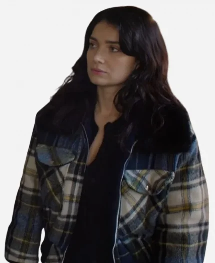 Bad Sisters Eve Hewson Plaid Jacket