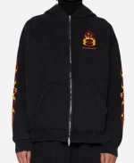 Balenciaga Burning Justin Bieber Hoodie