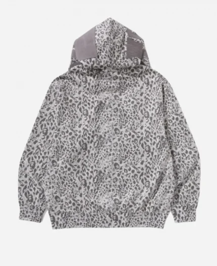 Bape Wild Leopard Pattern Shark Relaxed Fit Full ZiP Hoodie